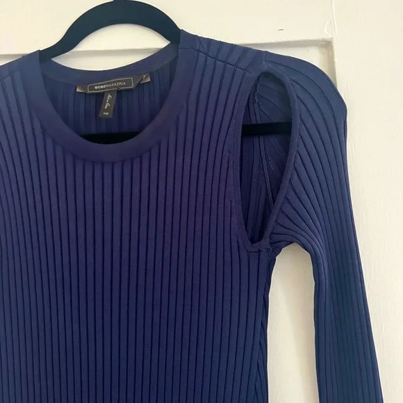 Navy/Midnight blue jersey dress by BCBG Navy/Midnight blue jersey dress by BCBG